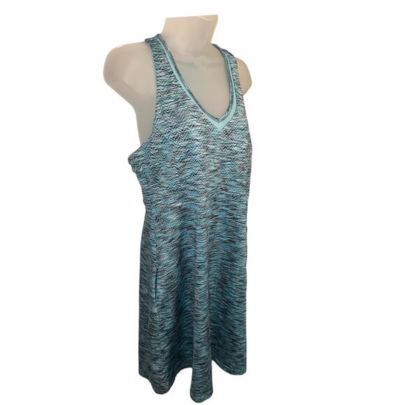 MPG Blue Activewear Pullover Sleeveless Built In Bra Dress Womens Size XL - Picture 2 of 5